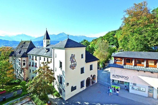Alpine Zoo Innsbruck and Hungerburg Funicular Combo Ticket - Alpenzoo: Alpine animals on a steep hillside