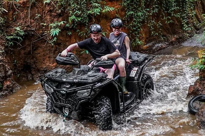 Bali Adventure ATV Quad Bike, Monkey Forest and Waterfalls - Tegenungan Waterfall and the final cool-down