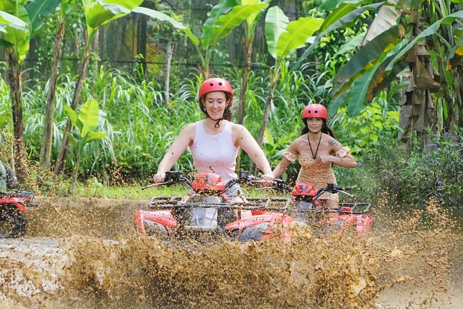 Bali ATV Quad Adventure - Ubud Monkey Forest and Waterfall - Ubud between the stops