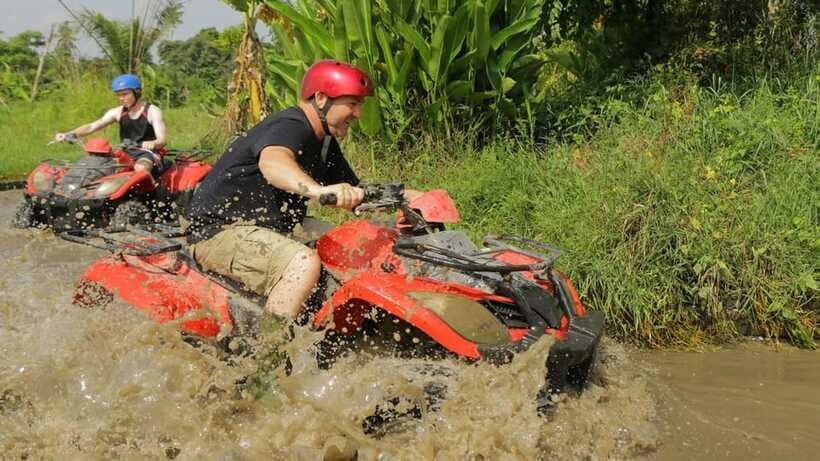 Bali: ATV Quad Bike, Monkey Forest, Jungle Swing with Lunch - How the day fits together