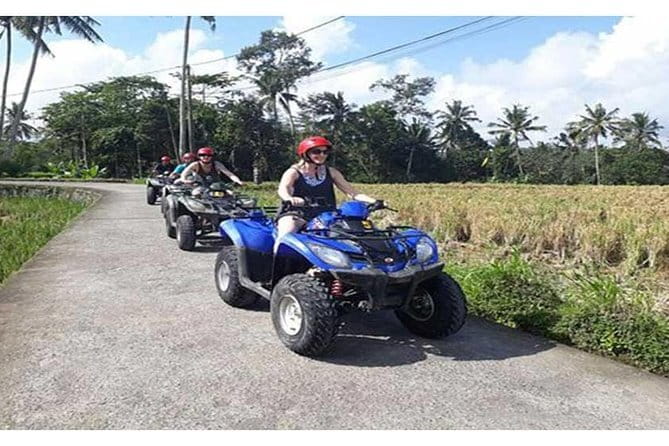 Bali ATV Quad Bike Ubud Swing & Monkey Forest All Inclusive - Tegalalang Swing and the Big Photo Finish