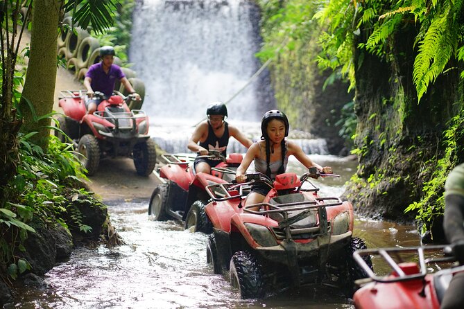 Bali Quad Bike Through Gorilla Cave - Monkey Forest and Waterfall - Friendly guides make the ride easier