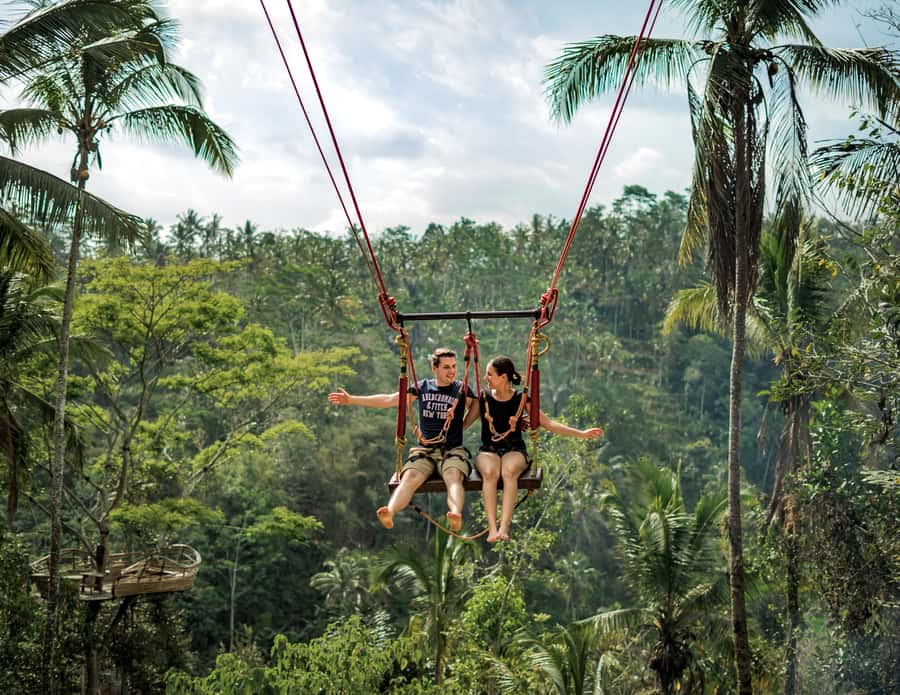 Bali: Swing with Falls, Rice Terrace, & Monkey Forest Option - Tegallalang Rice Terrace, Bali’s working countryside