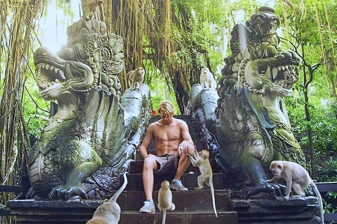 Bali Ubud Zipline, Monkey Forest and Waterfall Adventure - Entering the Sacred Monkey Forest Sanctuary