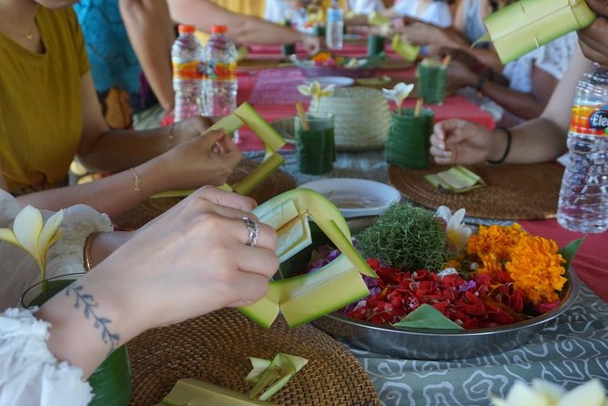 Balinese Traditional Food Cooking Class with Ubud Monkey Forest and SPA - Cooking authentic Balinese recipes in a shared class