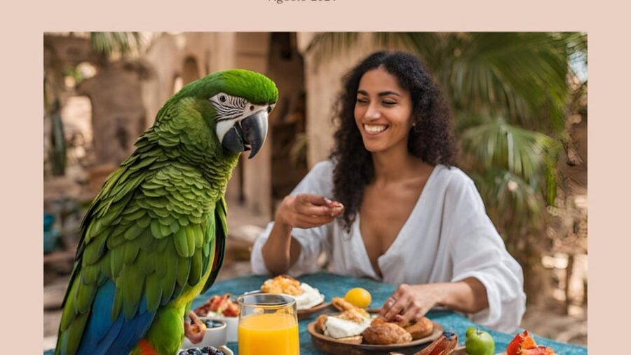 Breakfast with parrots at Masseria Mazzetta with wildlife park - Key points at a glance