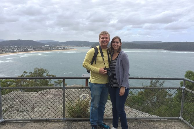 Central Coast Private Tour From Sydney, with Australian Reptile Park Option - Mount Ettalong and four waterways from above
