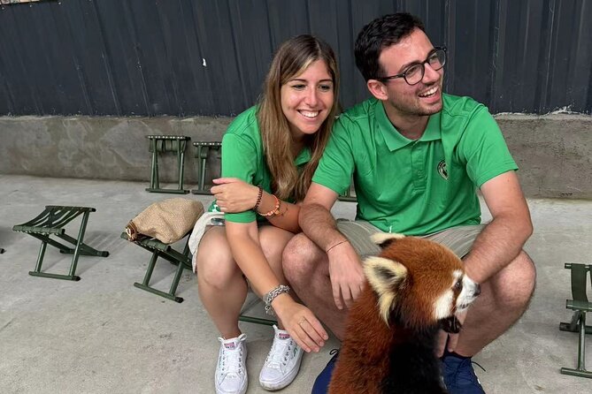 Chengdu: Volunteer Day Experience at Dujiangyan Panda base - Getting changed and learning the rules