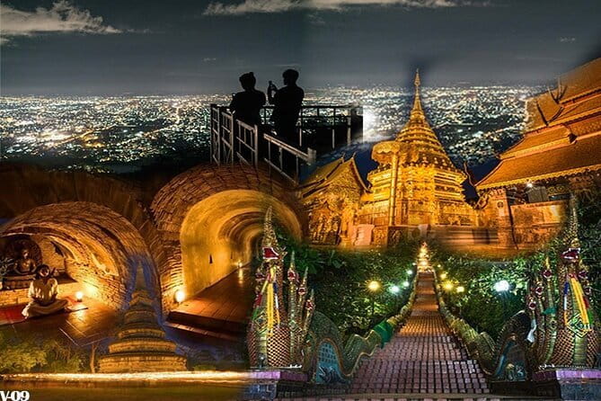 Chiang Mai 3 Activity Sunrise Suthep Temple Elephant Sanctuary - Who will enjoy this most