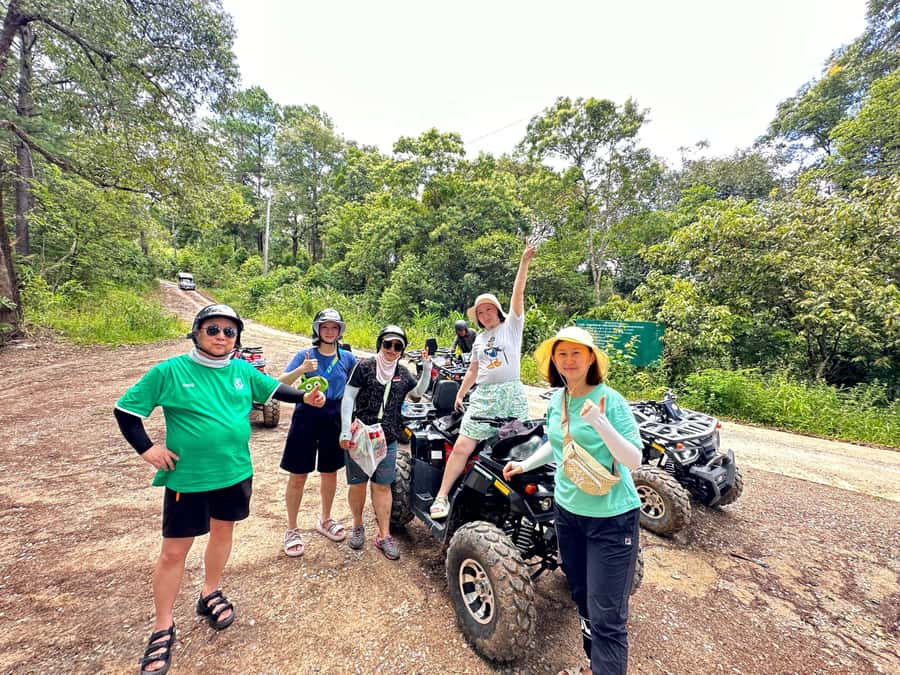 Chiang Mai : Ethical Elephant Sanctuary and ATV Adventure - Meeting the elephants at Living Green Sanctuary