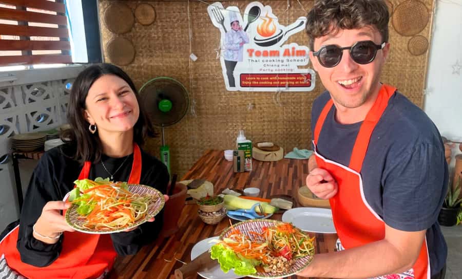 Chiang Mai: Ethical Elephant Sanctuary & Thai Cooking Class - Dinner and the long ride back