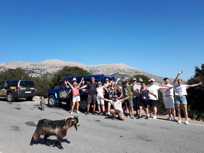 Crete: Milatos Cave Amazonas Zoo Park Jeep Safari Tour - Key points to know before booking