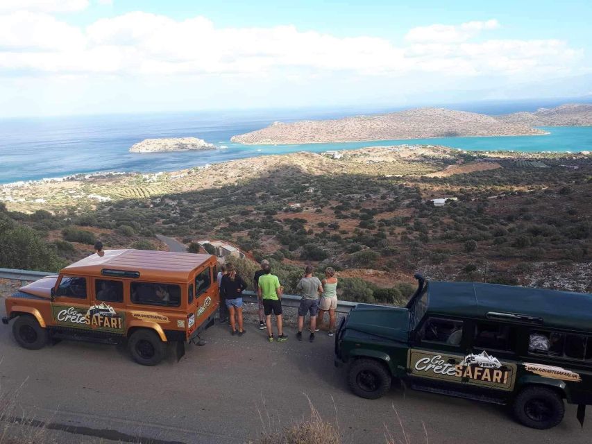 Crete: Milatos Cave Amazonas Zoo Park Jeep Safari Tour - Fourni, coffee, and local snacks