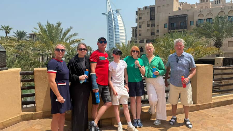 Dubai: City Tour with Burj Khalifa and Underwater Zoo Ticket - Dubai Marina and Palm Jumeirah: modern Dubai in wide view
