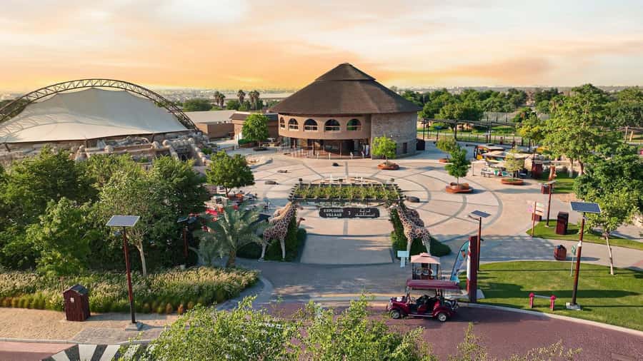 Dubai: Dubai Safari Park Entry Pass - Asian Village: forests, ponds, and strong guide-led moments