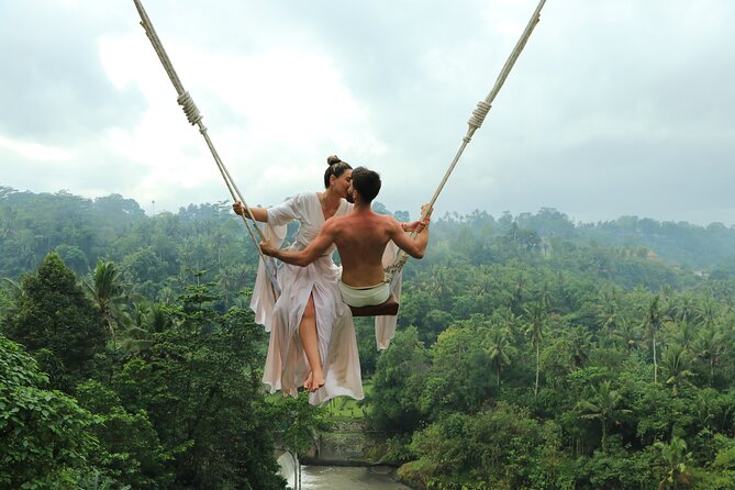 Experience Full Day to Bali Swing Temple and Monkey Forest - Choosing between transport only and all-inclusive
