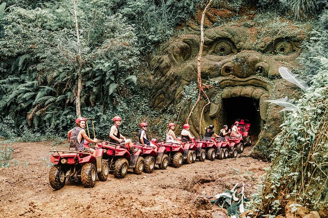 Gorilla Cave ATV Bali Ubud, Monkey Forest, Temple, and Lunch - The ATV ride through Ubud’s muddy countryside