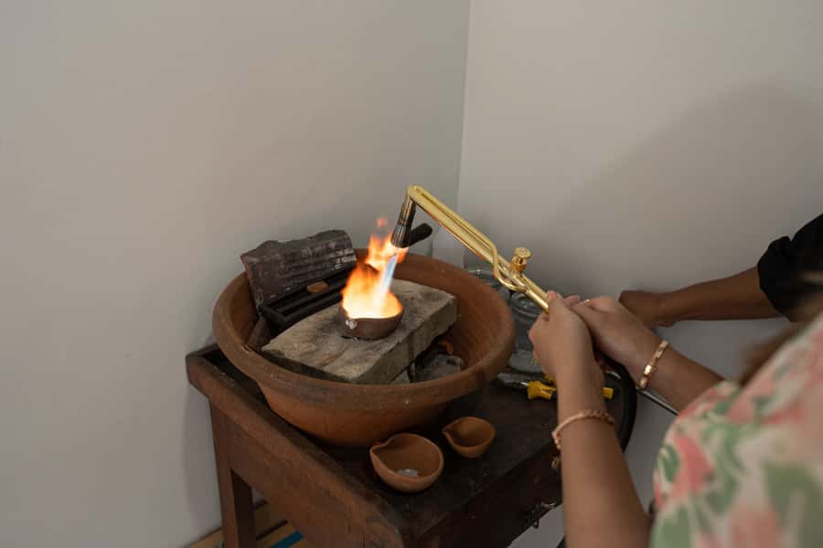Hands-On Silver Jewelry Making Near Ubud's Monkey Forest - How much work do you really do?