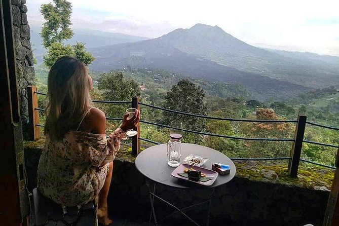 Jungle Swing - Volcano - Water Temple - Monkey Forest and Waterfall Tour - Kintamani gives you Mount Batur and lake views