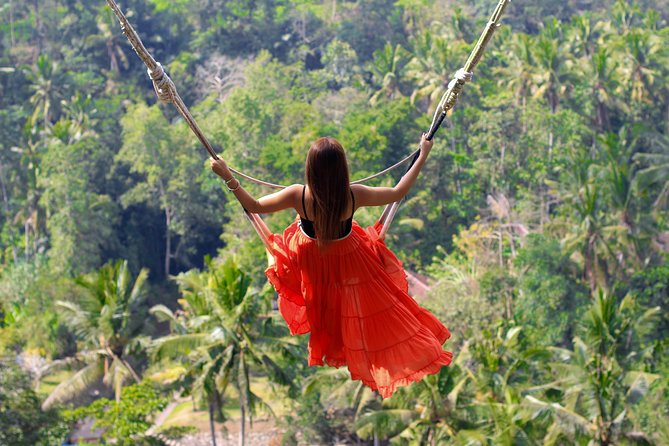 Jungle Swing - Volcano - Water Temple - Monkey Forest and Waterfall Tour - Private transport is the main practical advantage