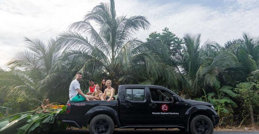 Khao Lak Eco Safari: Elephant Sanctuary Small Group Tour - Sai Rung Waterfall adds a change of pace
