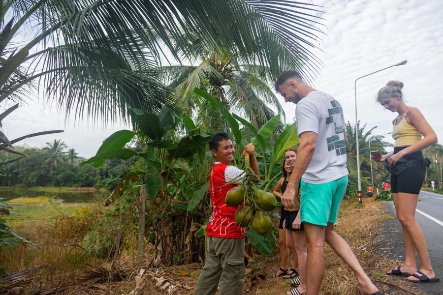 Khao Lak Eco Safari: Elephant Sanctuary Small Group Tour - Transport, timing, and group size