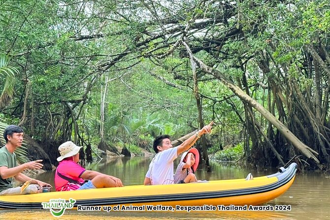 Khao Lak: Elephant Sanctuary Visit and Mangrove Kayak Tour - Key points to know before booking