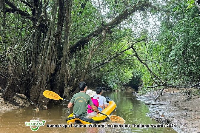 Khao Lak Elephant Sanctuary Visit and Mangrove Kayak Tour - Practical timing and group details