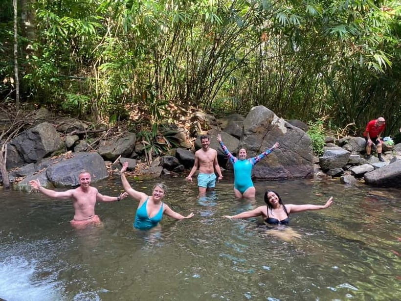 Khao Lak’s Best: Elephant Sanctuary,Rubber Tapping&Waterfall - Meeting former working elephants with care