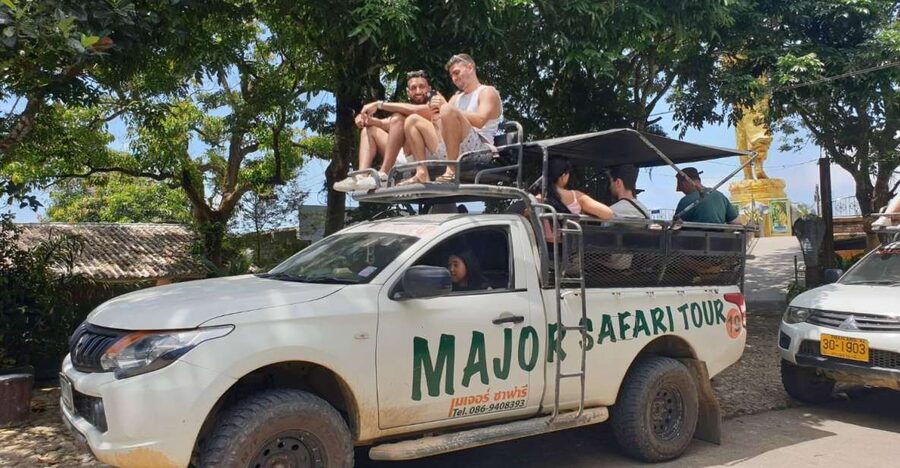 Koh Samui: 4x4 Sightseeing Safari & Elephant Sanctuary Tour - Grandfather and Grandmother Rocks