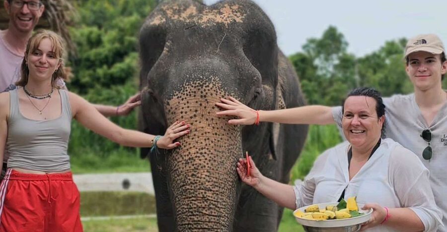 Koh Samui: Elephant Sanctuary and Jungle Tour with Lunch - Secret Buddha Garden and its stone figures