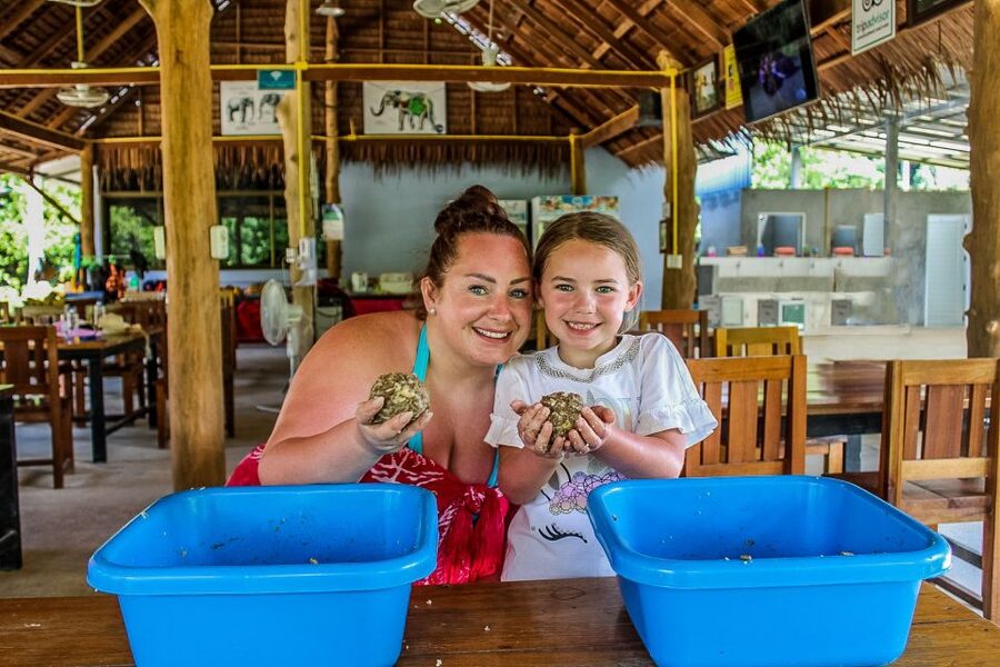 Krabi: Ao Nang Elephant Sanctuary Half-Day Tour - Preparing natural supplements for the elephants