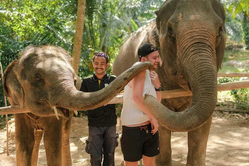 Krabi: Elephant Sanctuary (near Ao Nang) Visit - Photos, snacks, and the quick finish