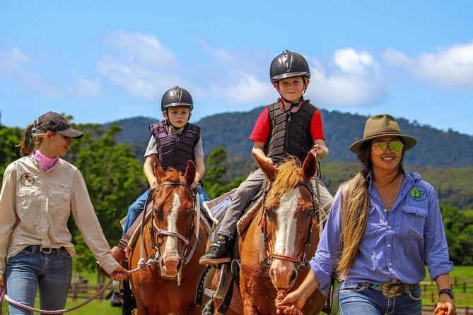 Kuranda 60 minute Horse Trail Ride and Petting Farm - The petting farm after the ride