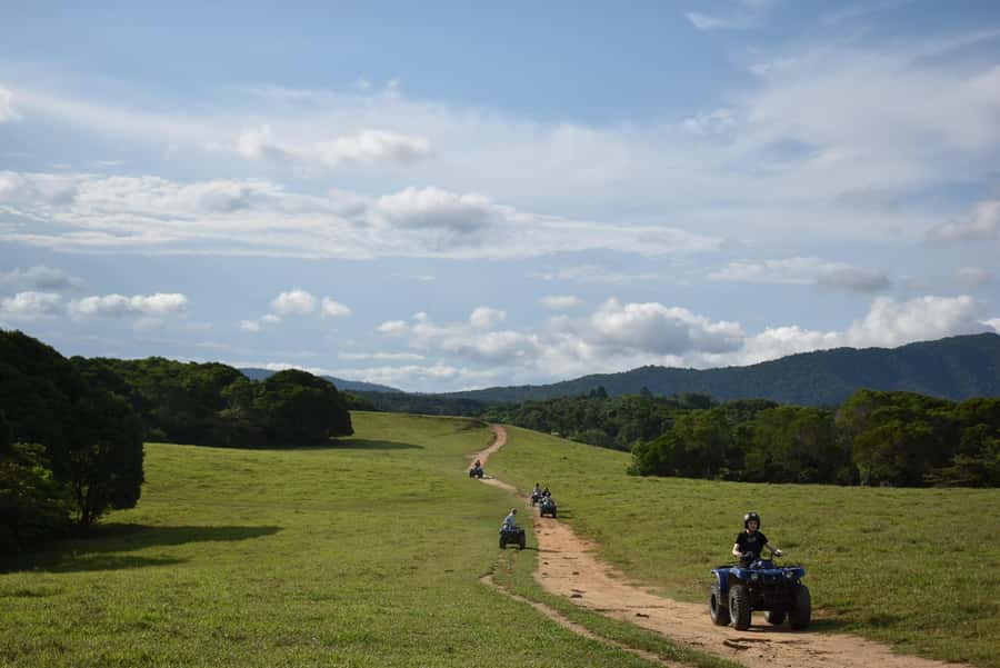 Kuranda: Quad Ride Bike and petting farm - What the KUR-Cow farm experience is really like