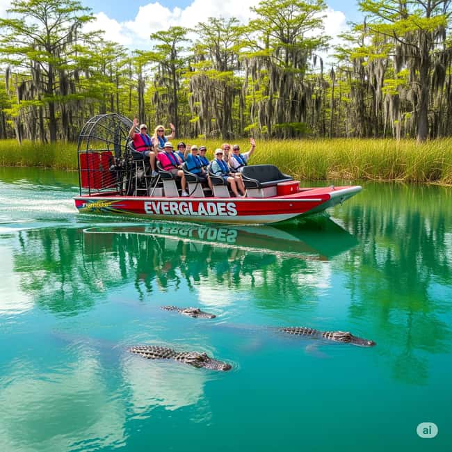 Miami Beach: Everglades Airboat & Wildlife Sanctuary - What happens at the sanctuary stop