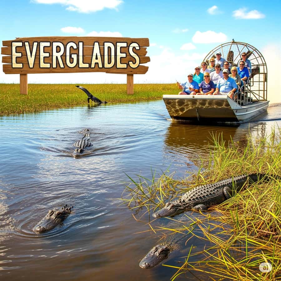 Miami: Everglades Airboat & Animal Sanctuary Tour with Photo - The guide and the learning side