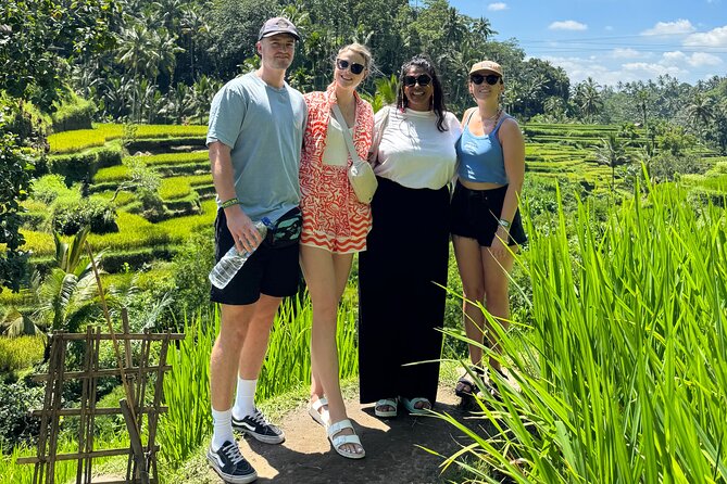 Monkey Forest, Temple, Waterfall and Rice Terrace in Ubud Tour - Tegalalang Rice Terrace and the famous valley views