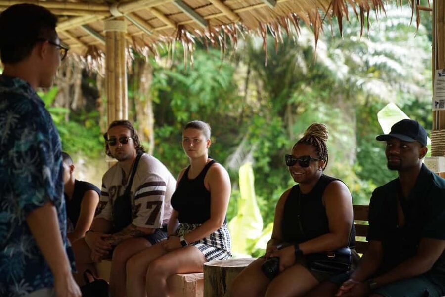 Phuket : Guided Tour to Elephant Sanctuary with Transfers - Preparing Banana Trees, Grass, and Herbal Food
