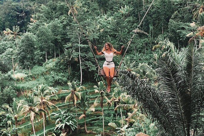 Private Tour to Sumampan Waterfall, Monkey forest, Rice terraces and Swing - Batuan Temple and Balinese gate architecture