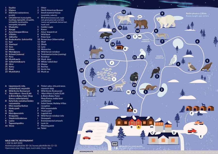 Ranua Zoo - A self-guided visit instead of a scripted tour