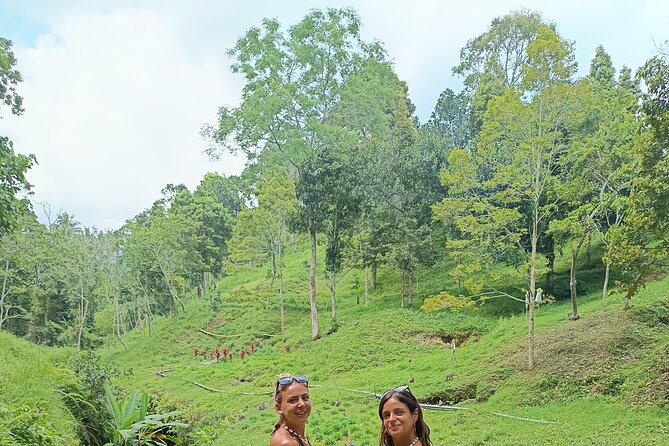 Tetebatu Guided Tour in Rice Terraces Waterfall and Monkey Forest - Jeruk Manis Waterfall after the rice fields