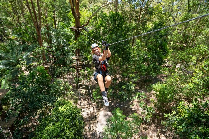 TreeTop Challenge Currumbin Wildlife Park - How demanding is the three-hour challenge?