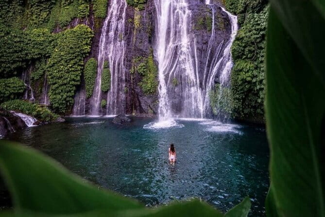 Ubud Full Day - Monkey Forest, Rice Terrace and Waterfalls Tour - Tibumana Waterfall: the calmest part of the route