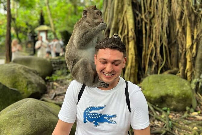 Ubud Full Day - Monkey Forest, Rice Terrace and Waterfalls Tour - Kanto Lampo: a wet and photogenic waterfall stop