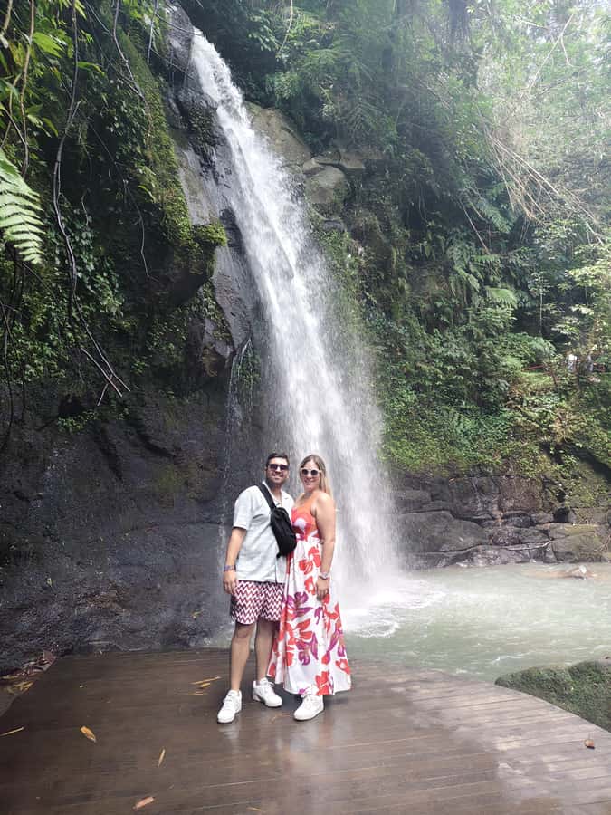 Ubud Monkey Forest, Rice Terrace, Swing, Temple & Waterfall - Reading the terraces at Tegallalang