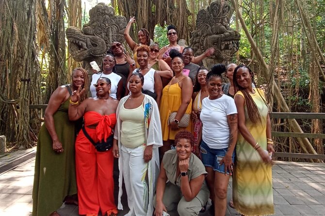 Ubud Monkey Forest Sanctuary Entrance Ticket All Inclusive - What you see along the temple paths