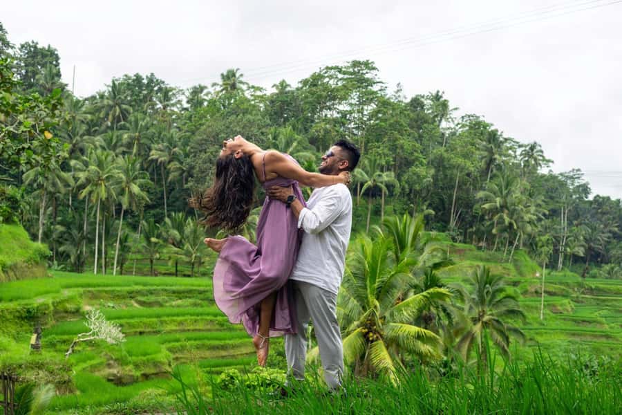 Ubud Monkey Forest, Temple, Rice Terrace and Waterfall Tour - Ulu Petanu Waterfall: the day’s coolest pause