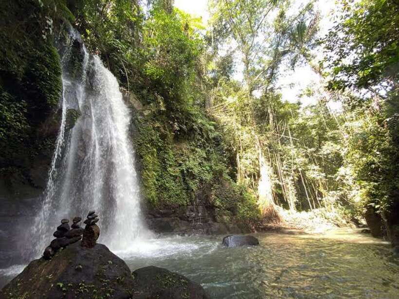 Ubud: Monkey Forest, Temple, Rice Terraces, Hidden Waterfall - Ulu Petanu Waterfall: the day’s refreshing break