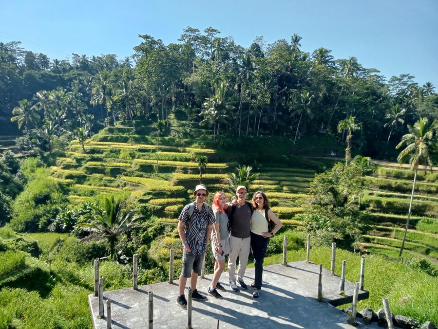 Ubud :Monkey forest, Water Temple and waterfall Private Tour - Tegallalang Rice Terraces and working farm life